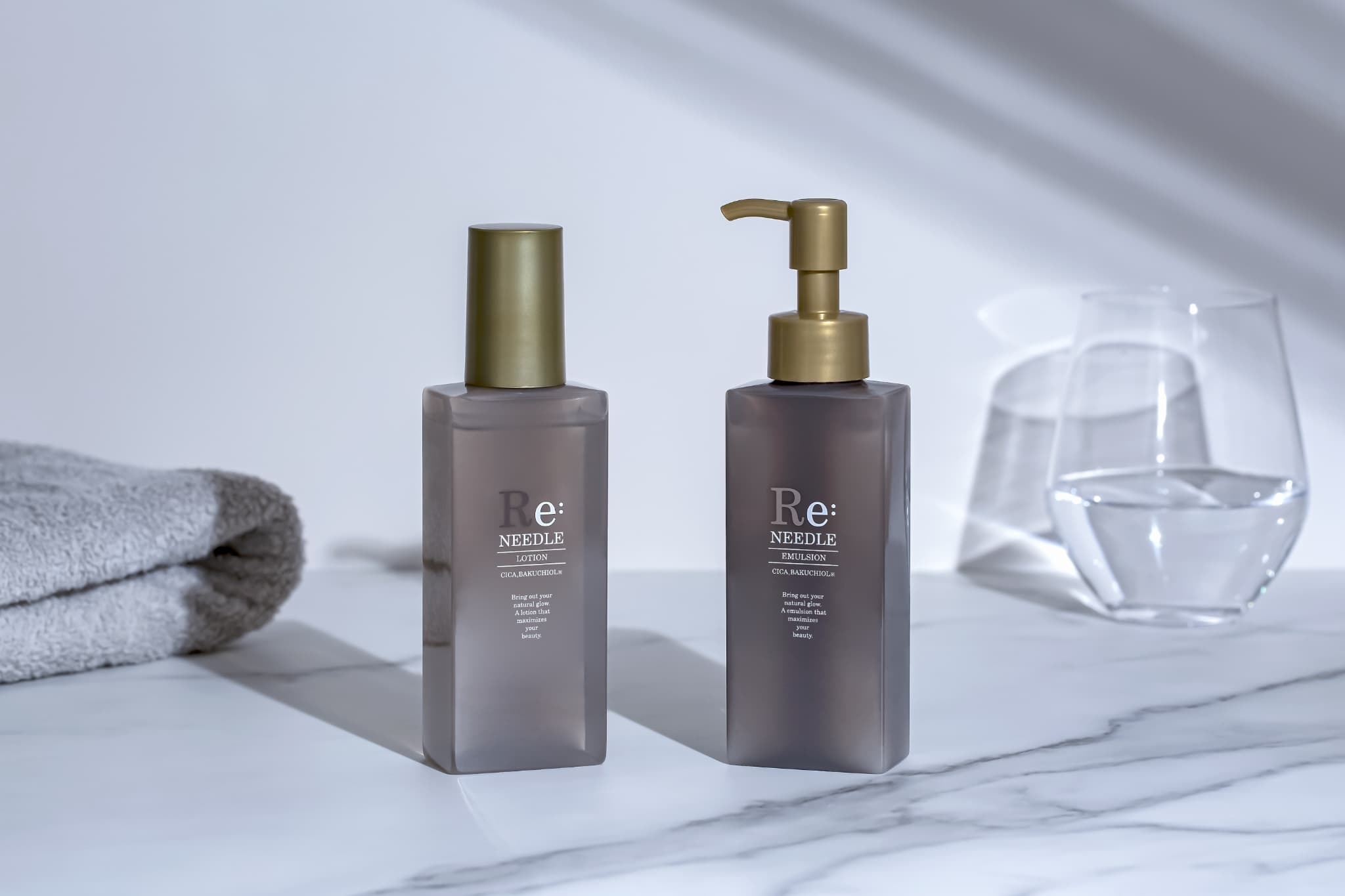 Re:needle lotion(リニードル ローション)&Re:needle emulsion(リニードル エマルジョン)