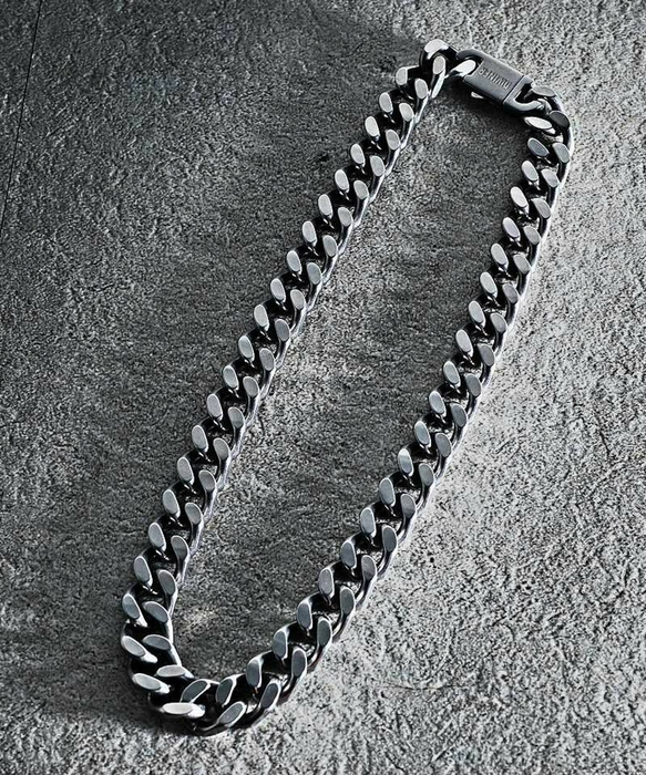 Flatlink Chain Necklace（シルバー）