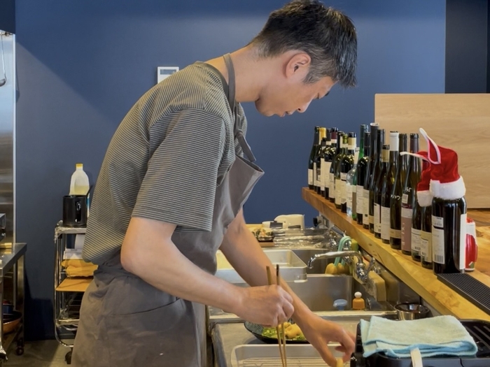 飲食歴10年のベテランシェフ