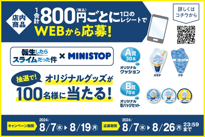 オリジナルの景品が当たる 販促画像 (イメージ画像)