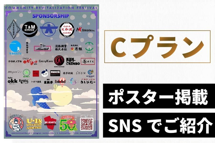 リターン品:ポスター掲載プラン