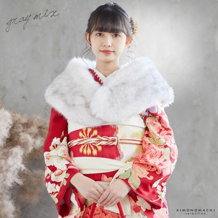モデル着用カラー：グレーミックス