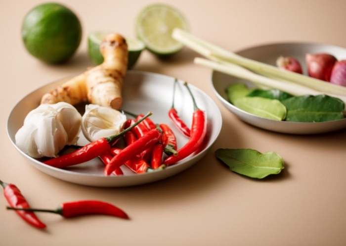 トムヤムクンらーめんのタレ食材のイメージ