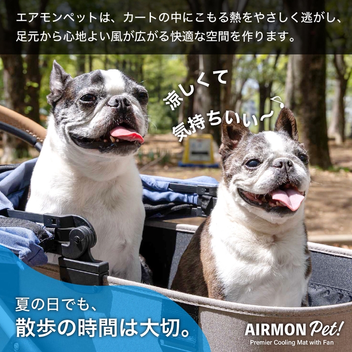 エアモンペット 夏の日でも
