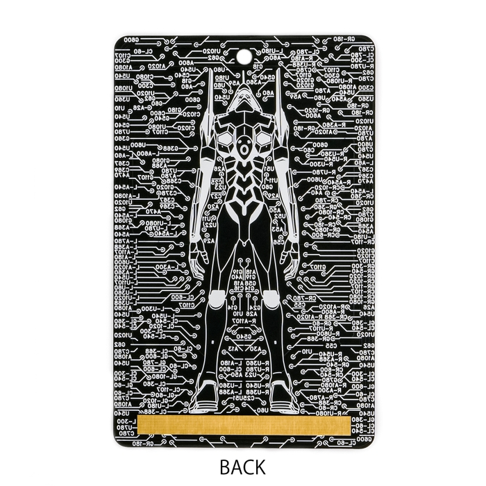 FLASH EVA01 基板アート 電子工作キット 裏