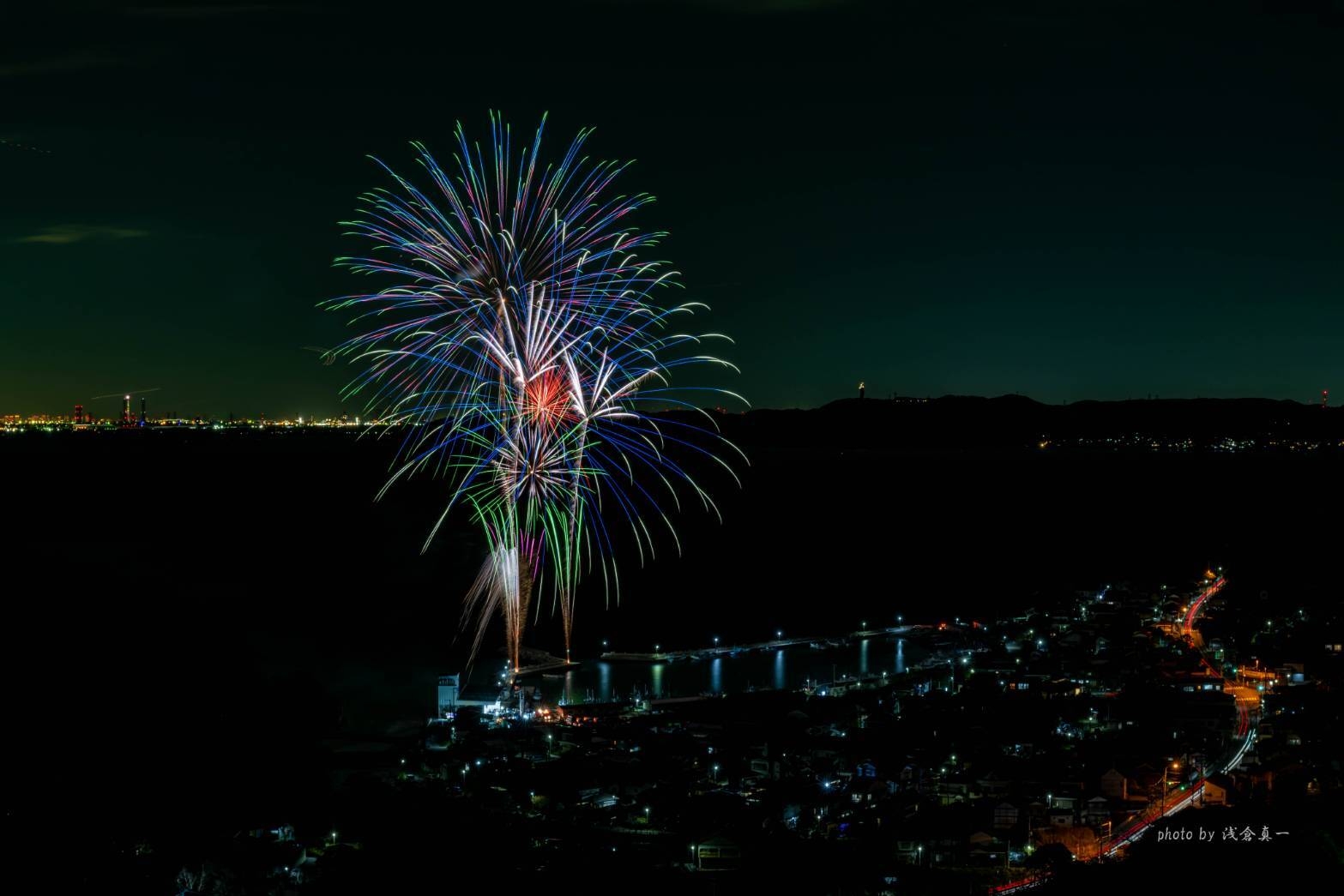 2024年の追悼の花火