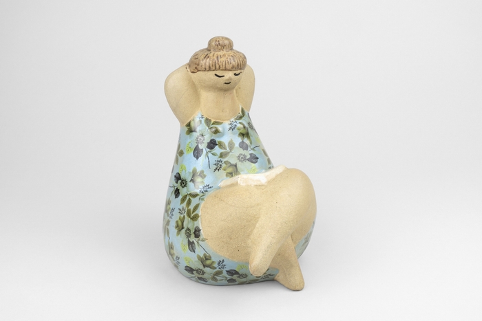 01リサ・ラーソン 「エンマ/ABC少女シリーズ」 本モデルは1958-1973年に製造。本作品は1971年に製造 リサ・ラーソン蔵 (C)Lisa Larson/Alvaro Campo