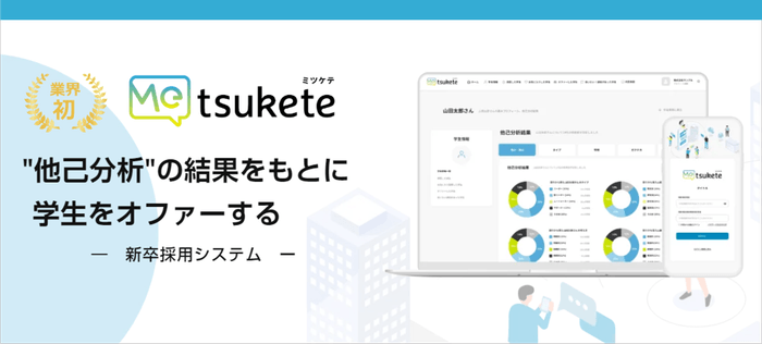 オファー型新卒採用システム「Metsukete(ミツケテ)」