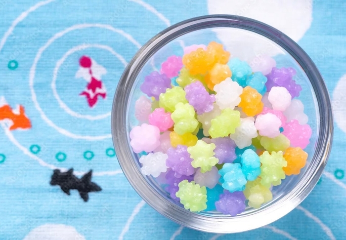 金平糖掴み取りイベント