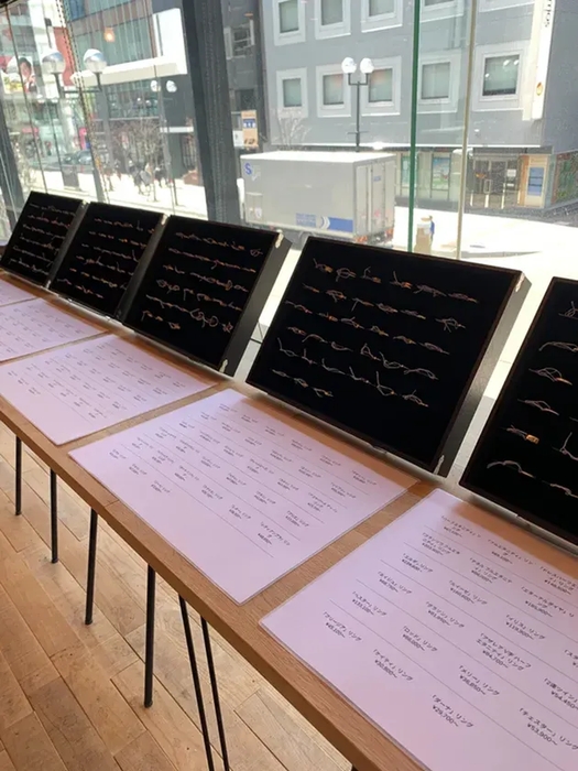 札幌会場の展示