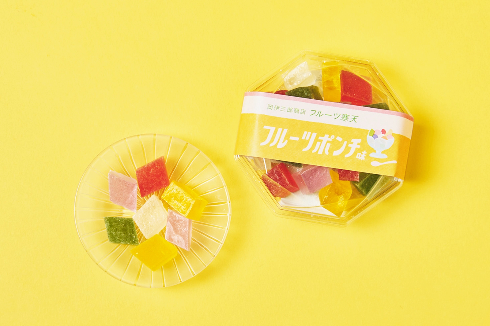 岡伊三郎商店 フルーツ寒天 フルーツポンチ