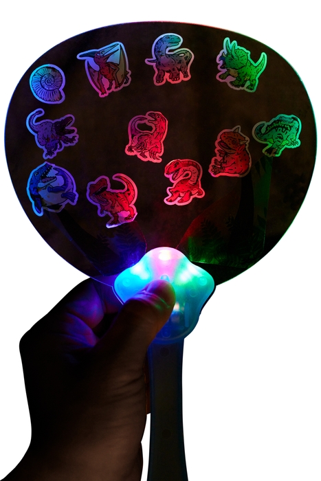 「光るうちわ ~恐竜Ver~」 イメージ