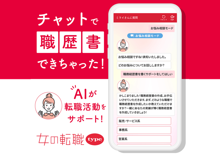 不安な転職活動もサクサク進む!