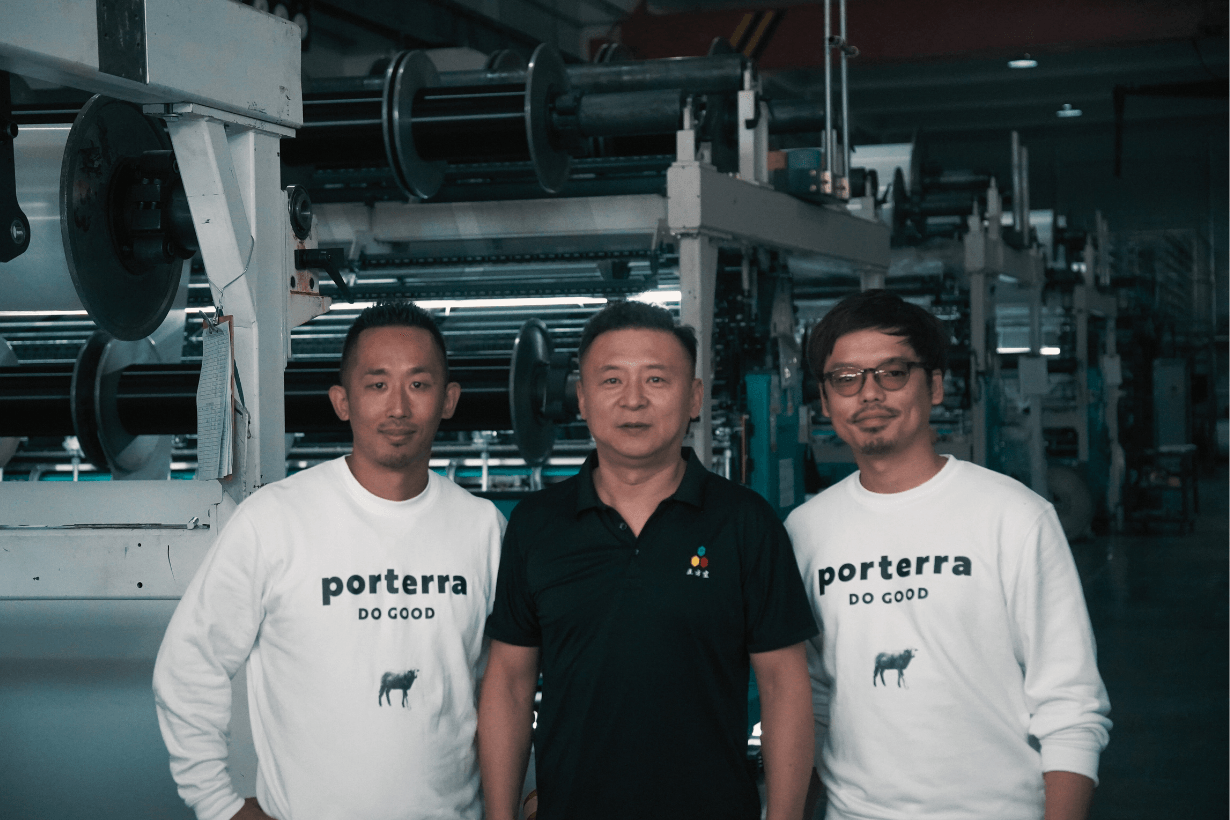 創業メンバー(右、左)