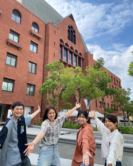 参加した生徒たちも近畿大学の大きさにびっくり!