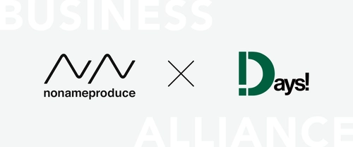 NONAME Produce×Days　業務提携のお知らせ