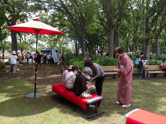 野点（昨年開催の様子）