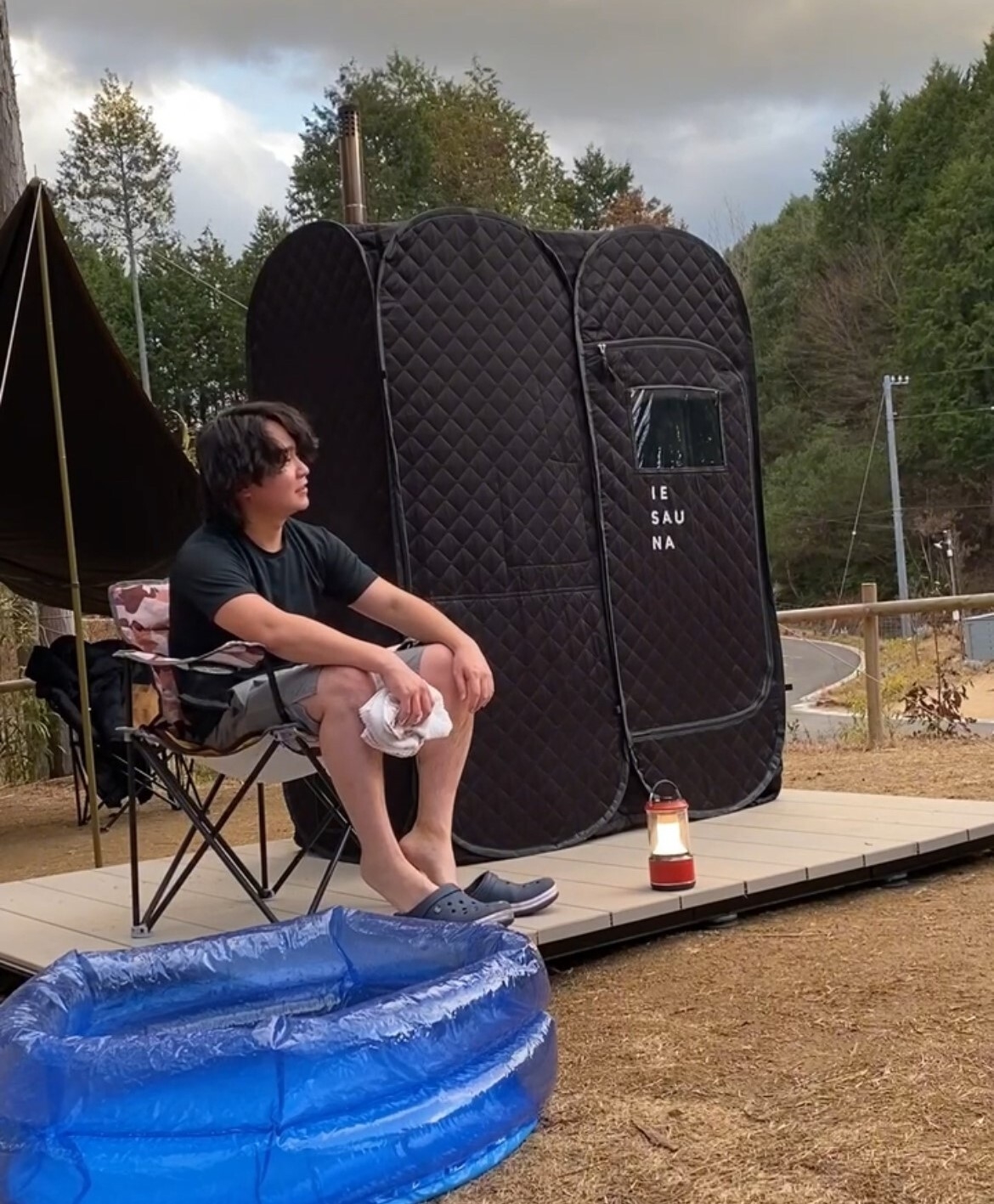 キャンプ×IESAUNA(& SOTOIKO)