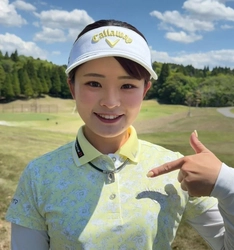 医療機器磁気ネックレス「ANGLE(アングル)」が JLPGA女子プロゴルファー政田夢乃とアンバサダー契約を締結