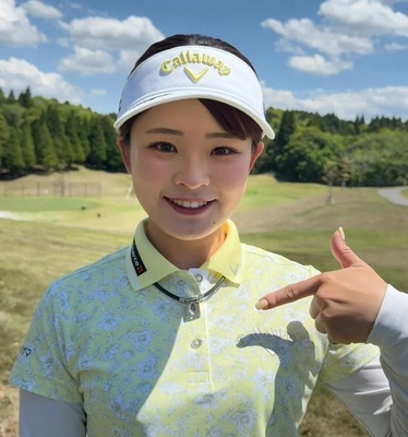 医療機器磁気ネックレス「ANGLE(アングル)」が JLPGA女子プロゴルファー政田夢乃とアンバサダー契約を締結