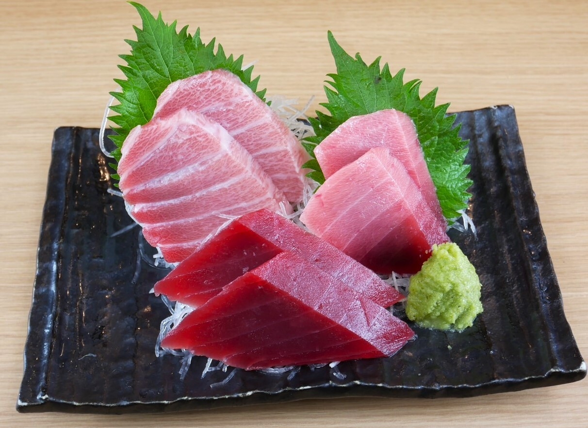 まぐろ3点盛 1,480円(税込)