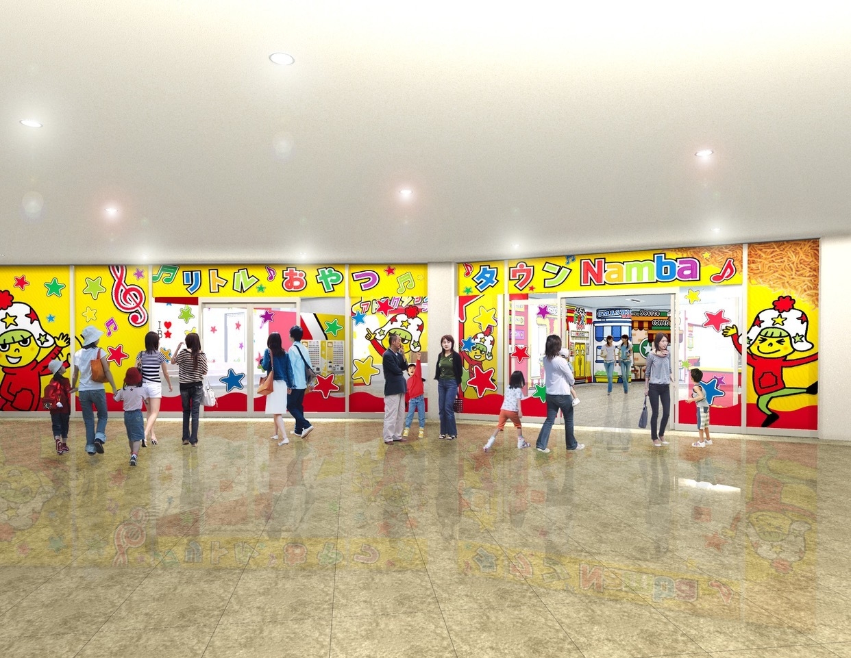 「リトルおやつタウンNamba」施設イメージ(イメージ)