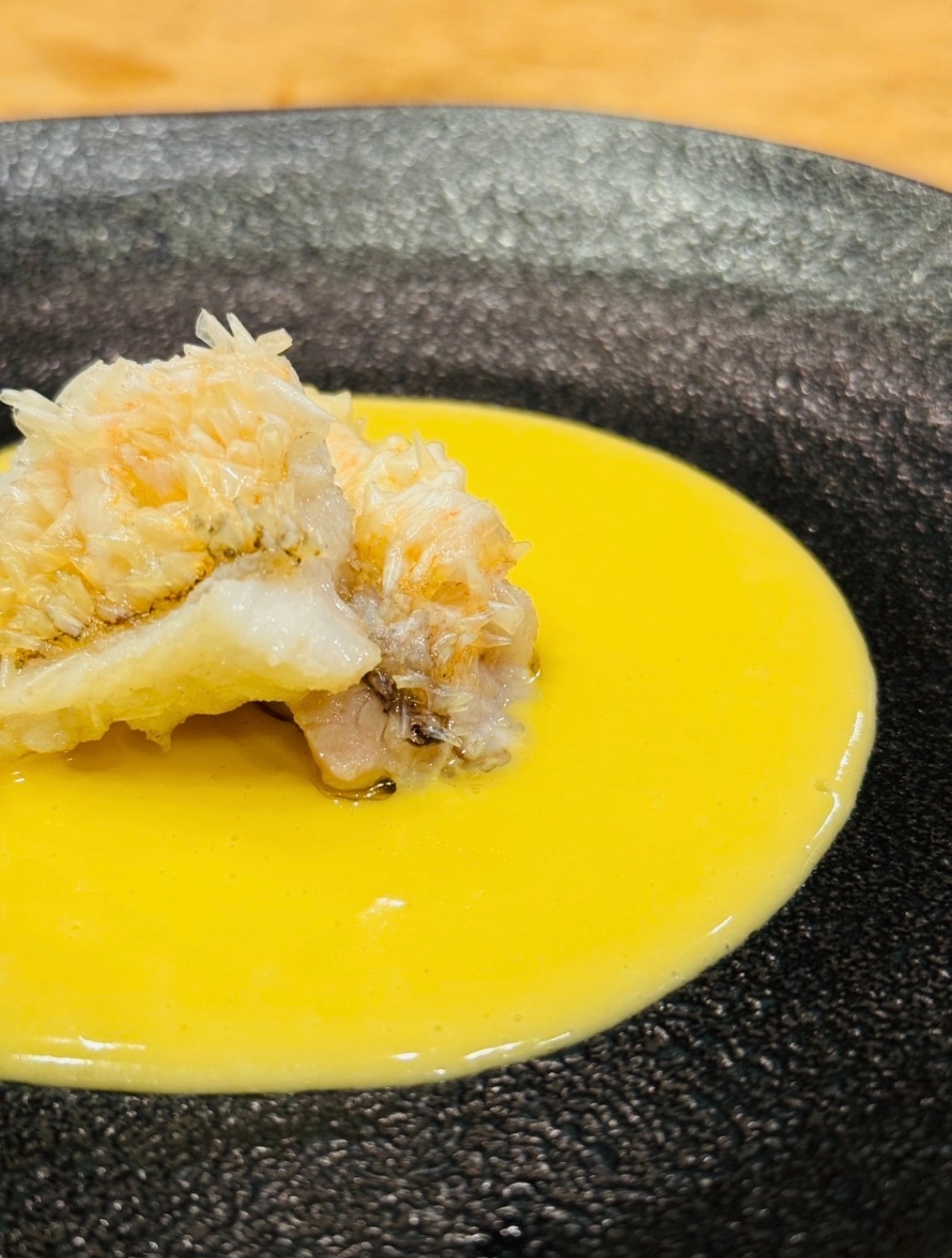 bistro yummy 朝獲れ鯛の松笠揚げ