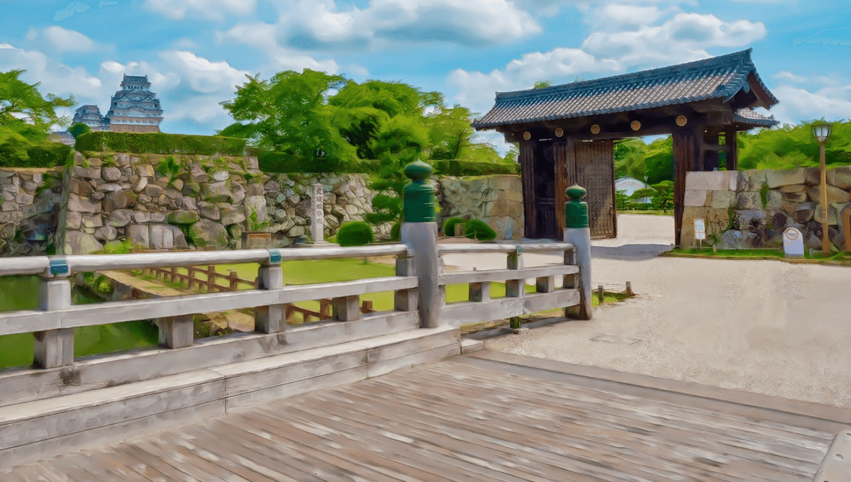 姫路城|大手門