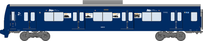 「SOTETSU LINE HISTORY TRAIN」（イメージ）