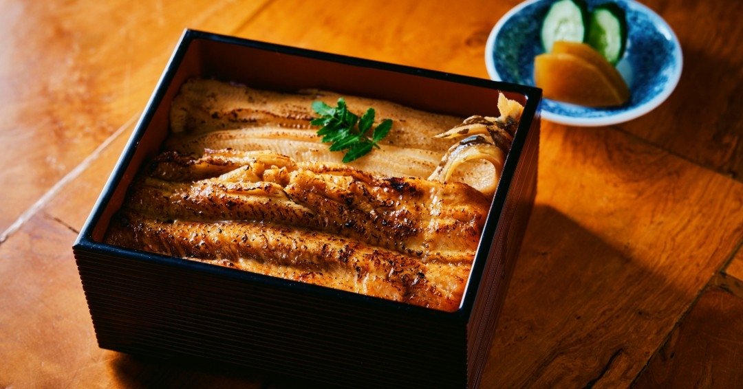 ▲先着30名様限定で「瀬戸内穴子と国産鰻の重」を半額で提供