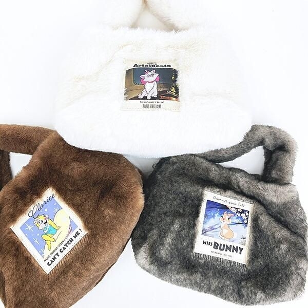 ディズニーのファーバッグ