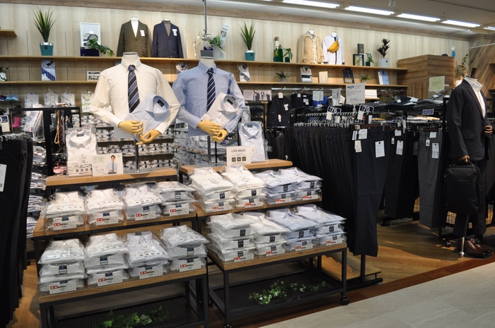 紳士服コーナー