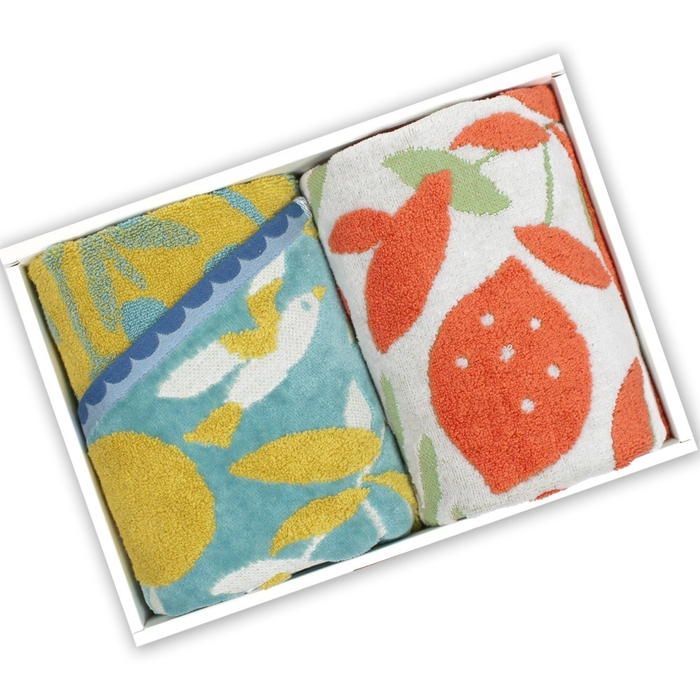 ▲ フェイスタオル2枚組ギフトセット ※イメージ