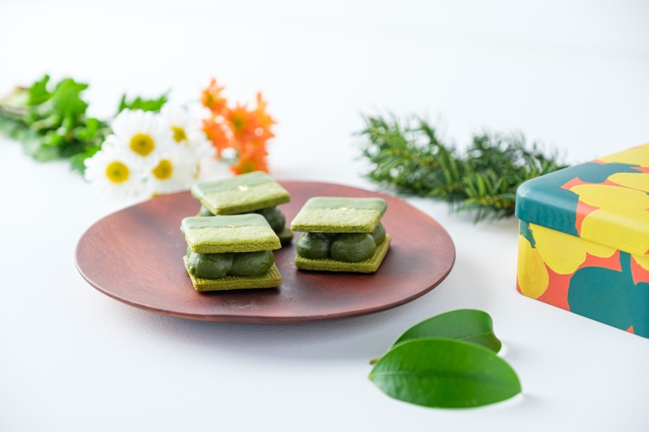 最高級抹茶を使用した抹茶生チョコサンドクッキー缶を新発売!