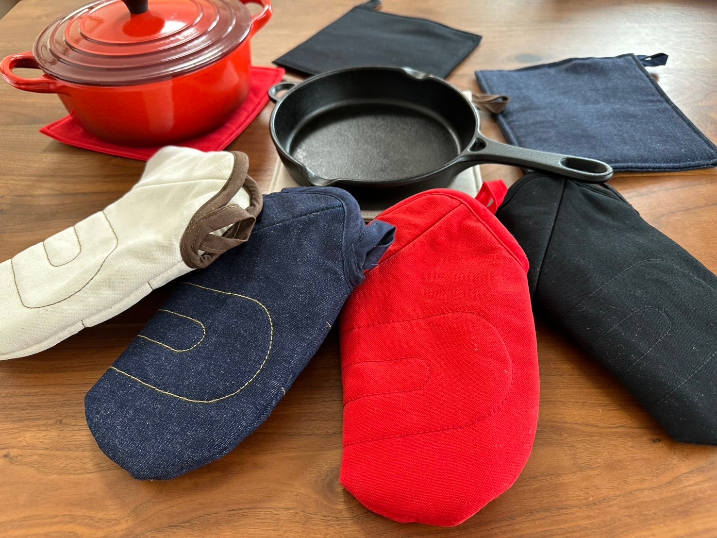 まるで素手ミトン無地4色