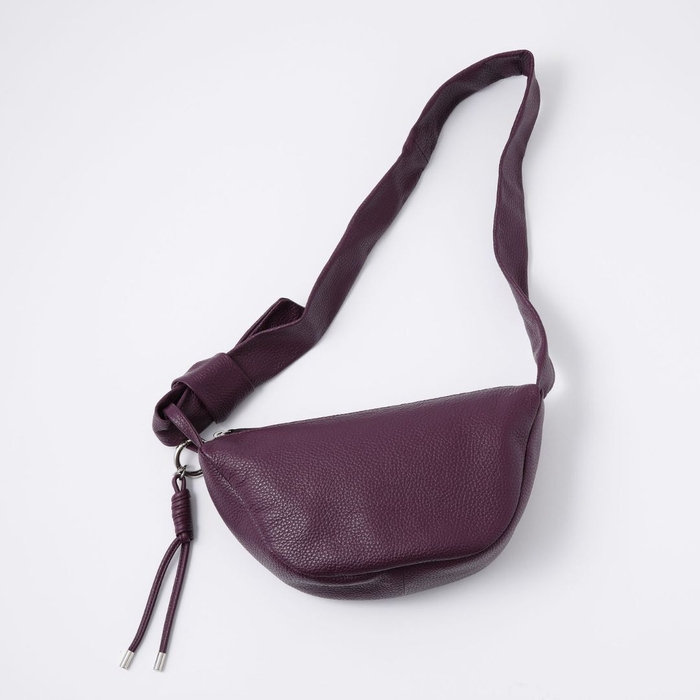 yoko×bell la bell コラボ企画ハーフムーンバッグ グレープ