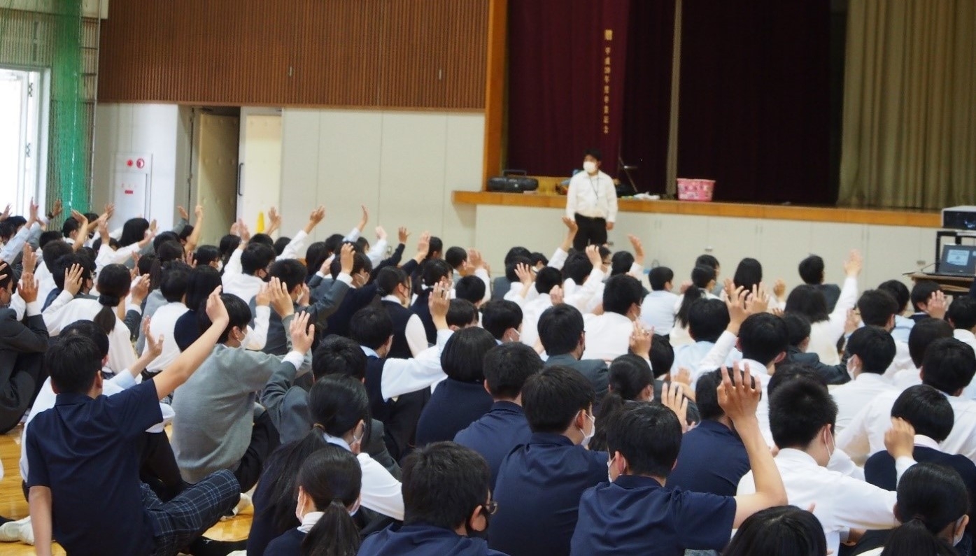 令和5年度(2023年度)実施の情報ネットモラル教室の様子