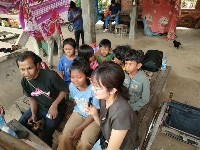 カンボジアのスレイヤーさん宅