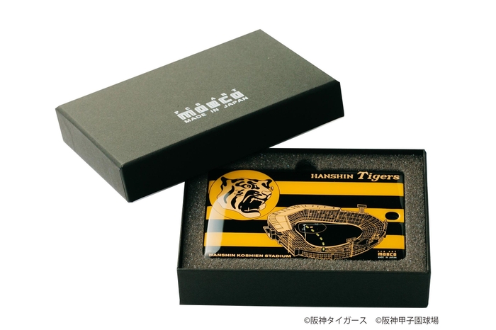 FLASH 阪神タイガース 基板アート ICカードケース 箱入り