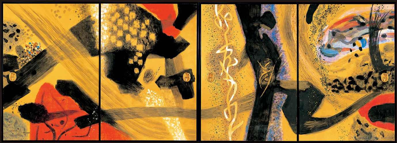 堂本印象 風神(全4面)1963年 高知・竹林寺(前期展示)