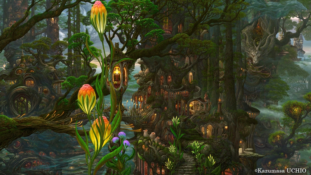 記憶の森〈仮〉(部分)