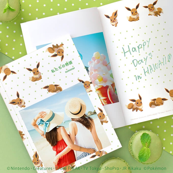 人気のポケモン「イーブイ」がTOLOTフォトブックに登場! スマホで作る「イーブイ フォトブック」提供開始