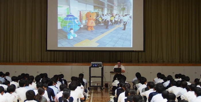 令和6年（2024年）の薬物乱用防止教室の様子