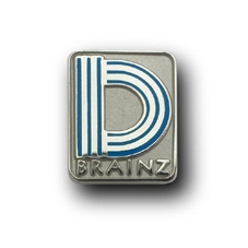 ◆PINS FACTORY（ピンズファクトリー）◆社章実例　株式会社ブレインズ　様★テレビドラマからヒントを得た・・