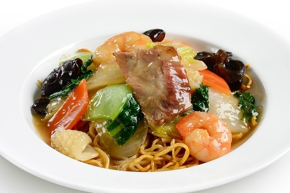 五目あんかけ焼きそば