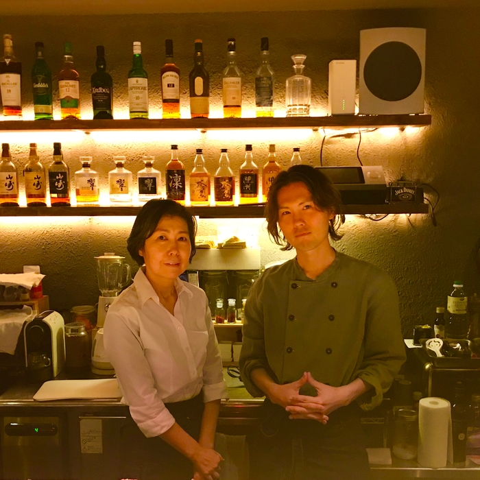 店主の角家親子