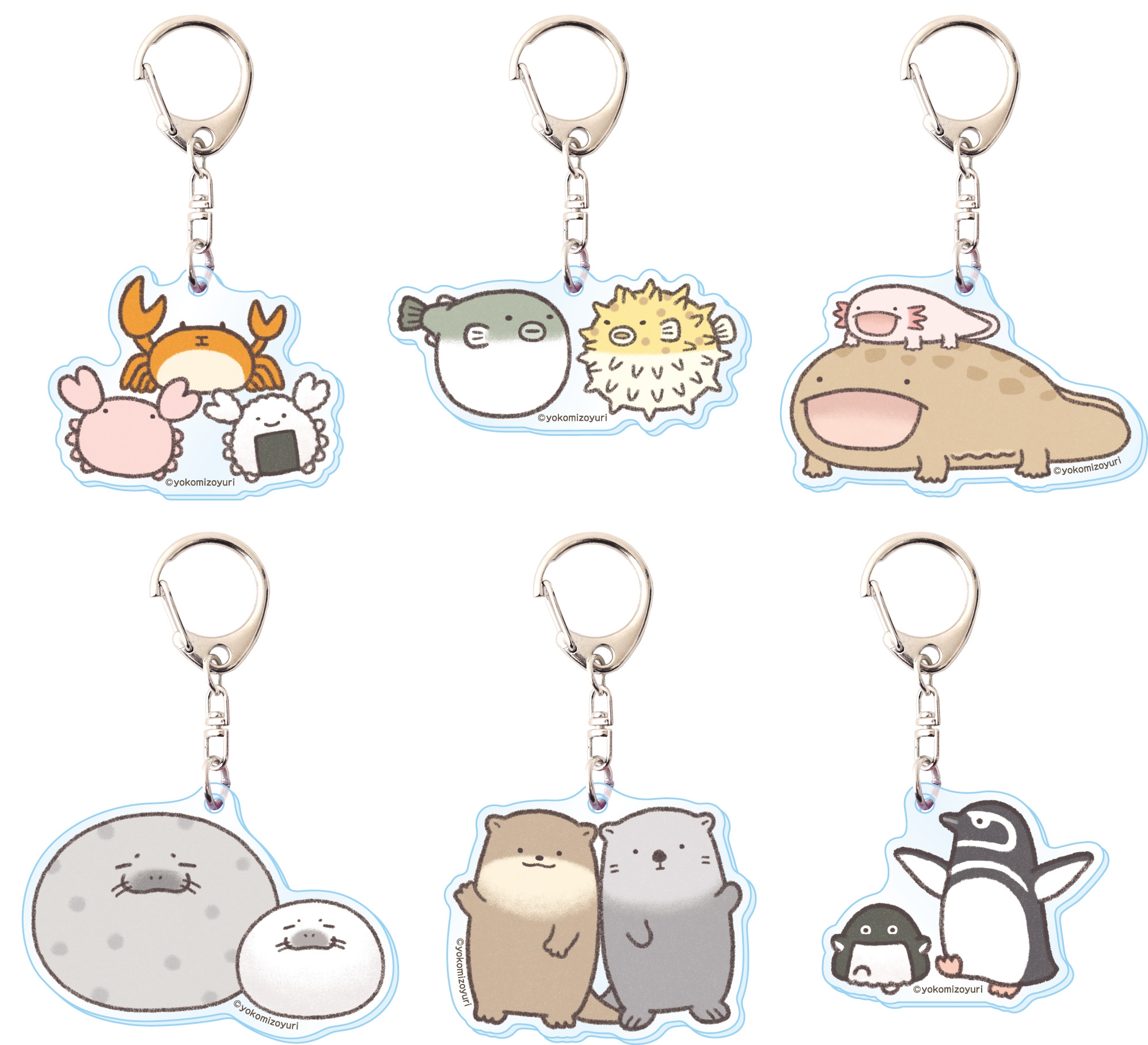 アクリルキーホルダーコレクション※ランダム 各880円