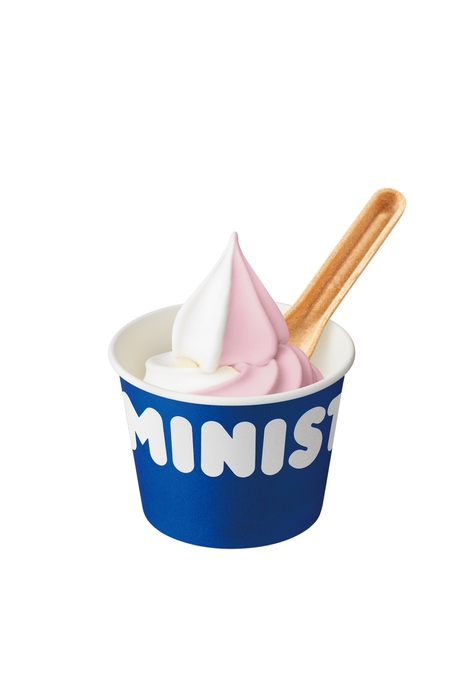 【カップソフト ナガノパープル ミックスソフト 食べるスプーン付】