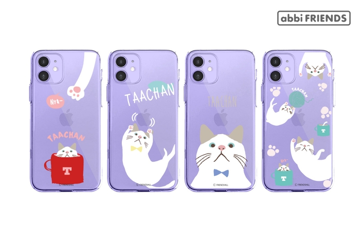 5.abbifriends ターチャン クリアケース