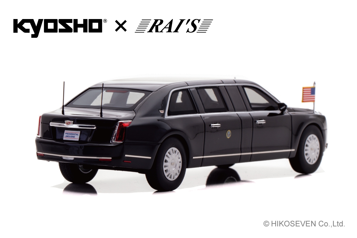 1/43 キャデラック ワン THE BEAST 2019 アメリカ大統領専用車 (アメリカ国内仕様):右後